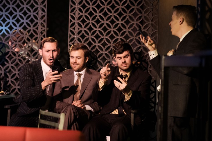 Company 12 - Alexander Morgan, Brendan Paul, Lincoln Elliott, Michael McPhee - photo by Clare Hawley